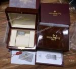 NEW Patek Philippe Box Replica - Polished Red Wood Patek Philippe Watch Replica Boxes